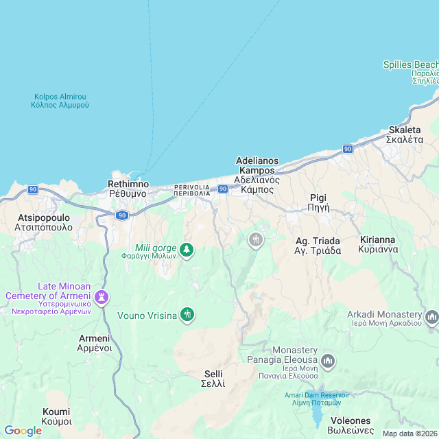 Approximate location