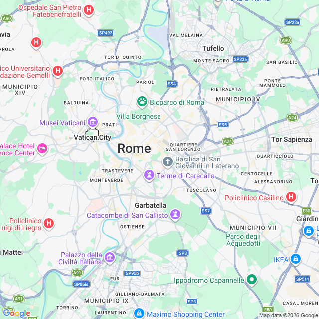 Approximate location