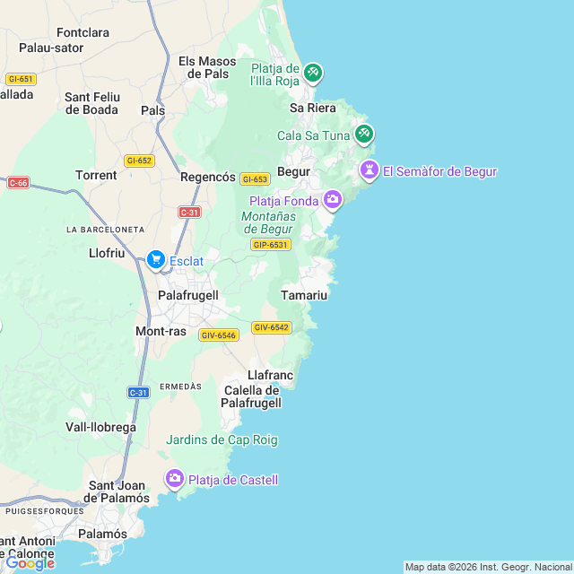Approximate location