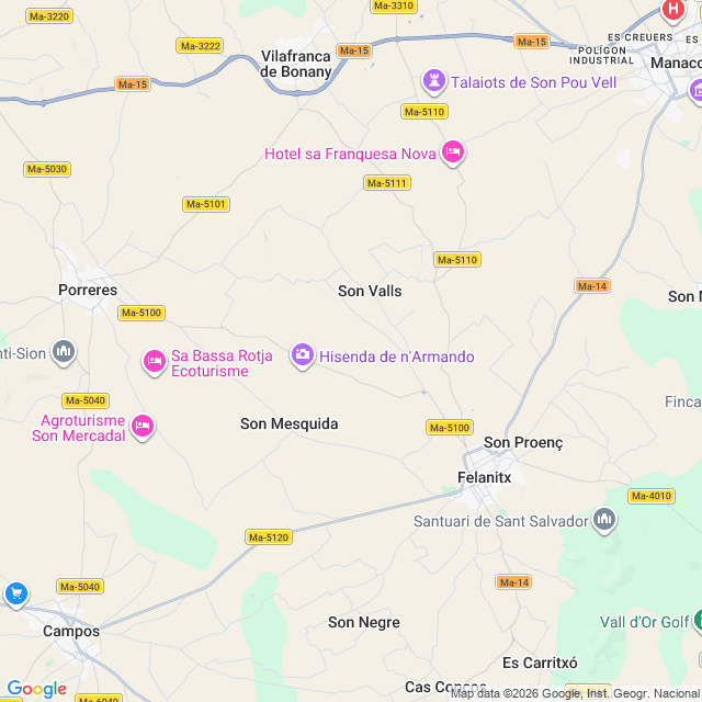 Approximate location