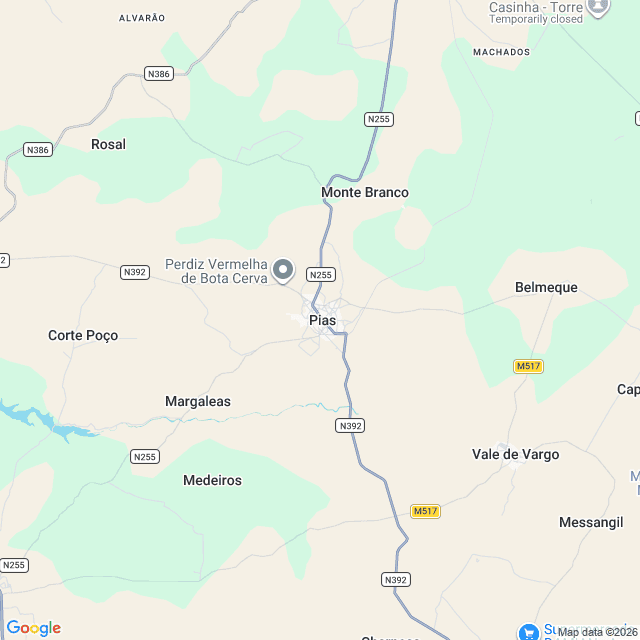 Approximate location