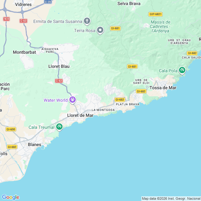 Approximate location