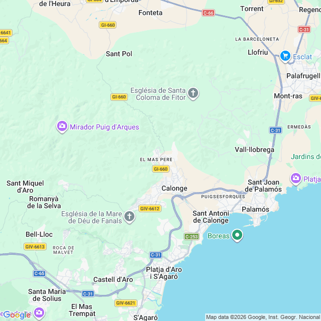 Approximate location