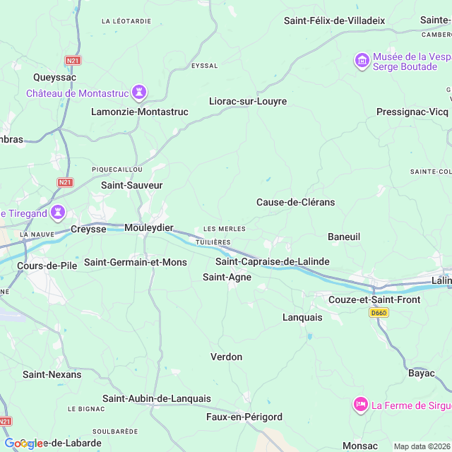 Approximate location