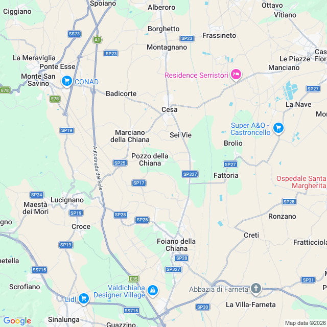 Approximate location