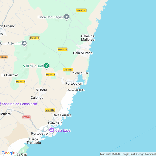 Approximate location