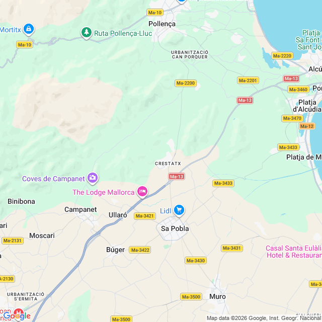 Approximate location