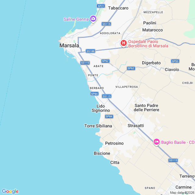 Approximate location