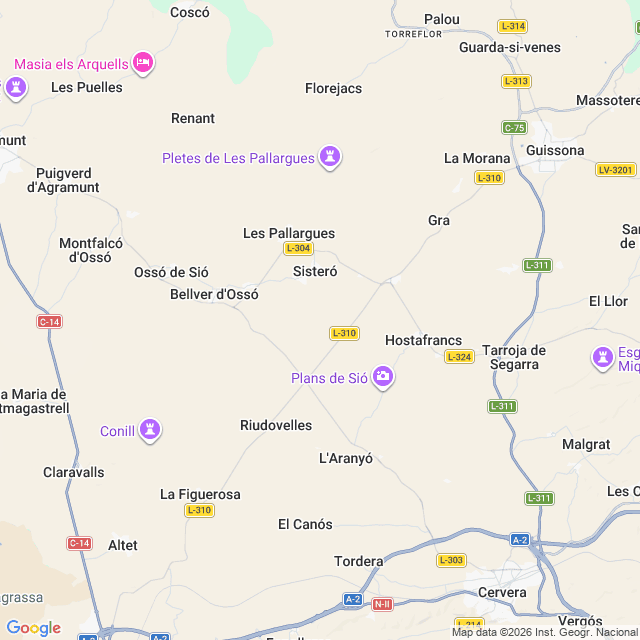 Approximate location