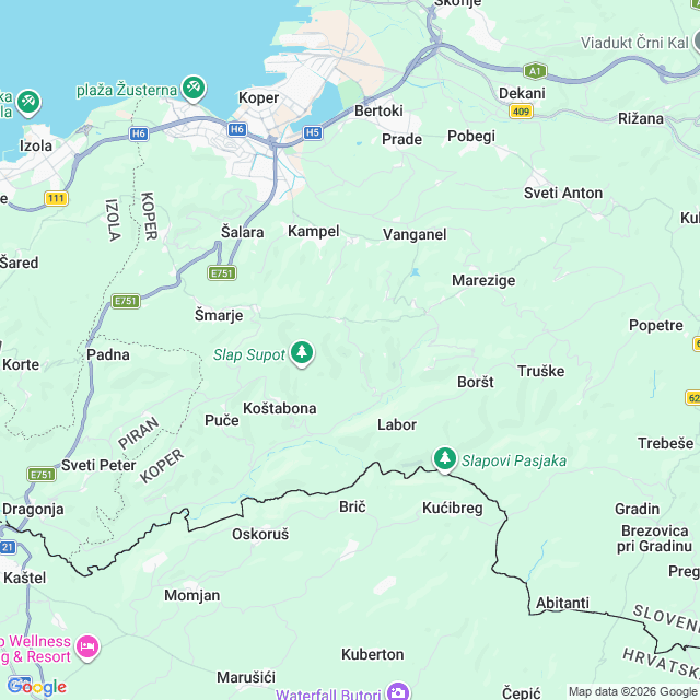 Approximate location