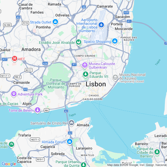Approximate location