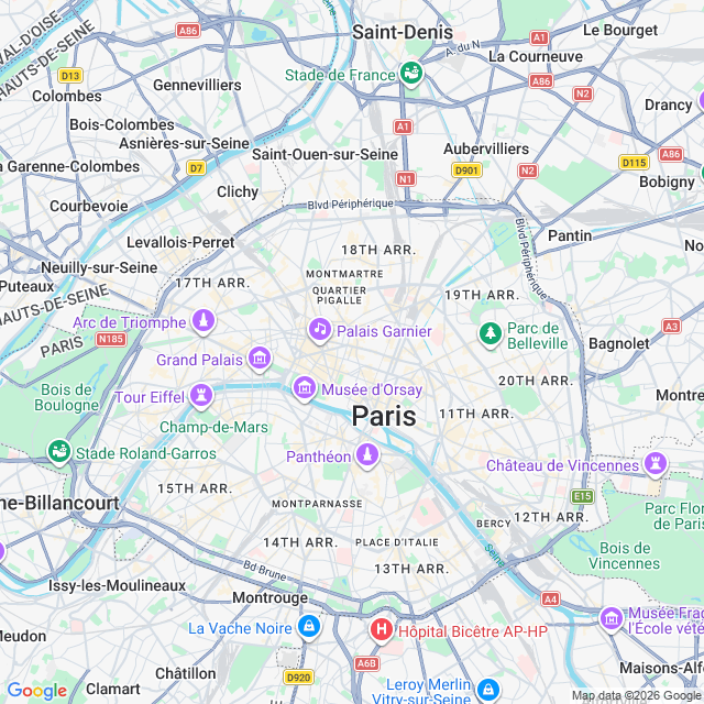 Approximate location