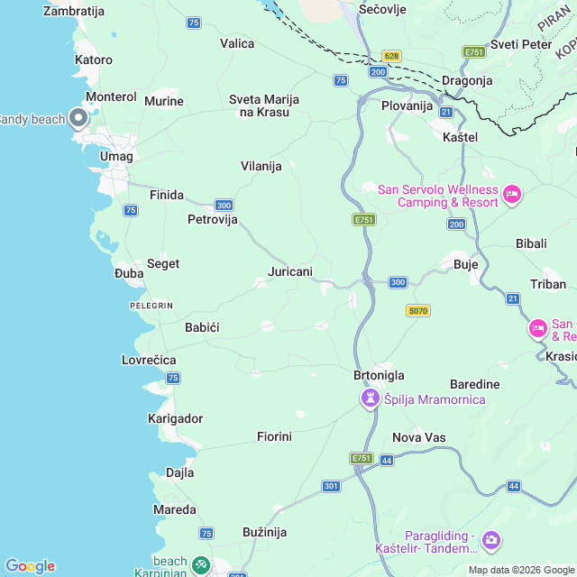 Approximate location