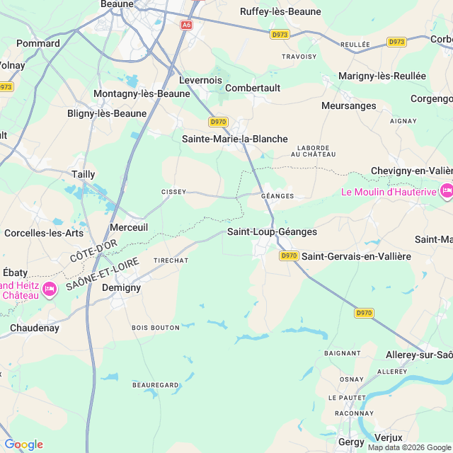 Approximate location