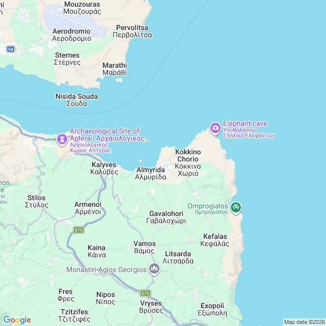 Approximate location
