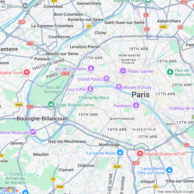 Approximate location