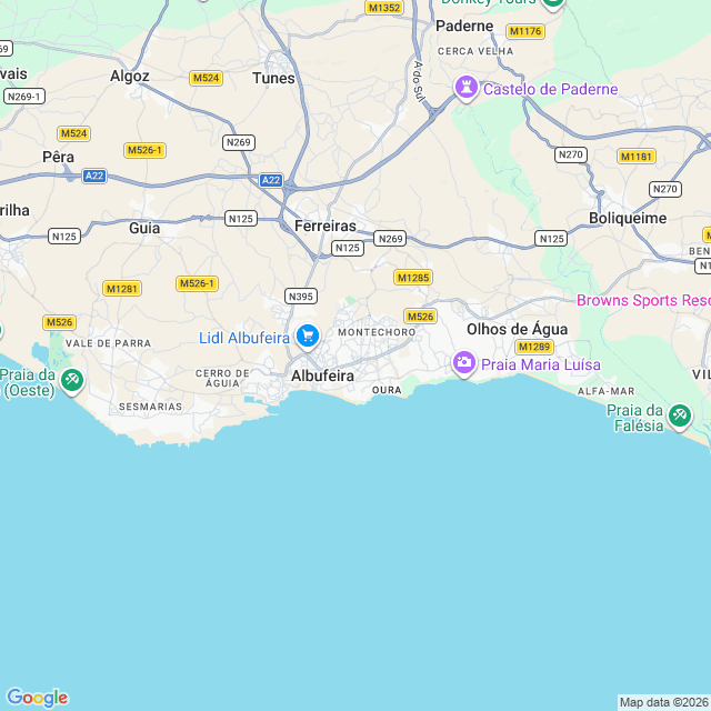 Approximate location
