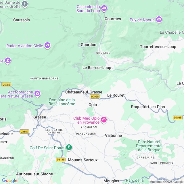 Approximate location