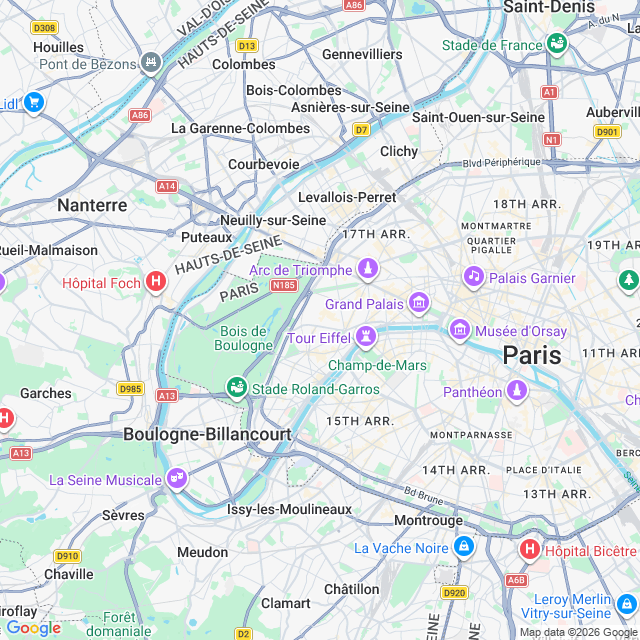 Approximate location