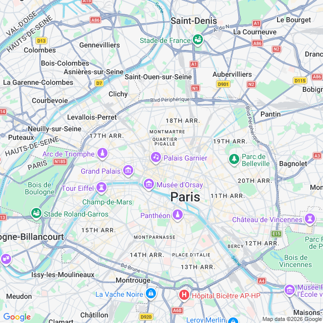 Approximate location
