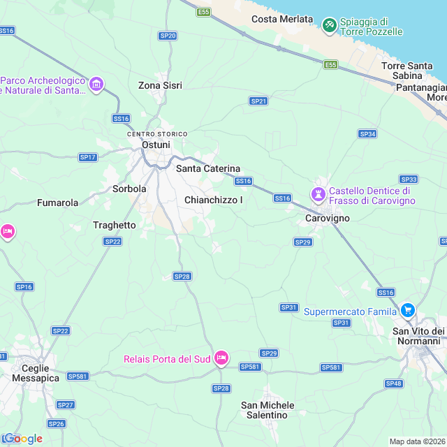 Approximate location
