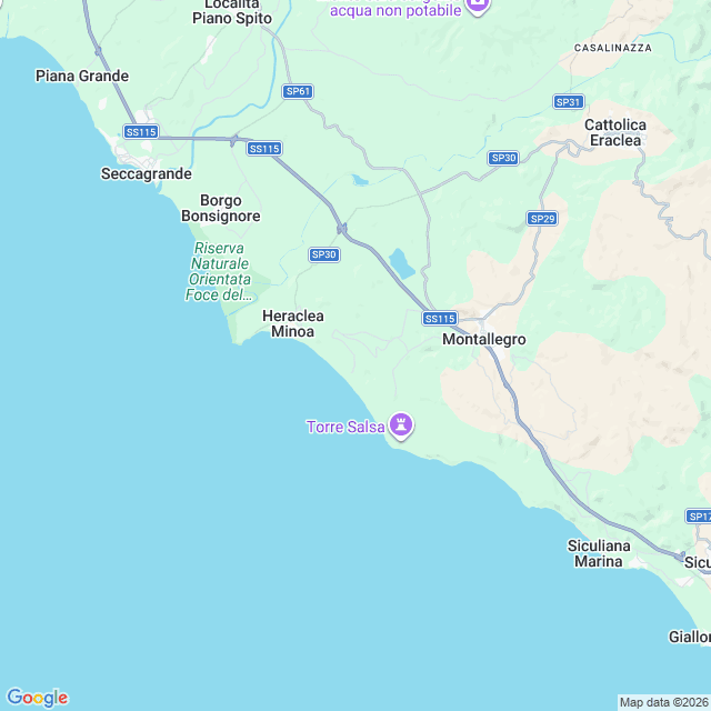 Approximate location