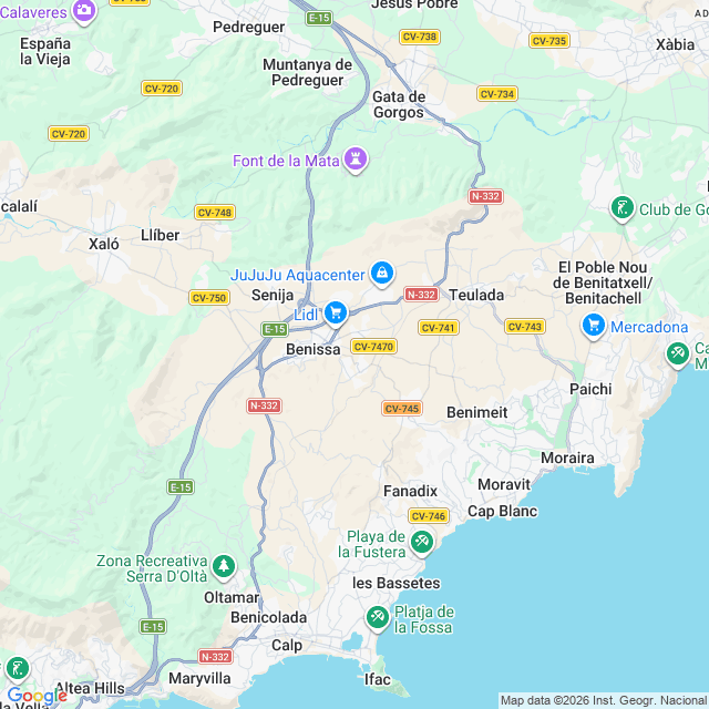 Approximate location