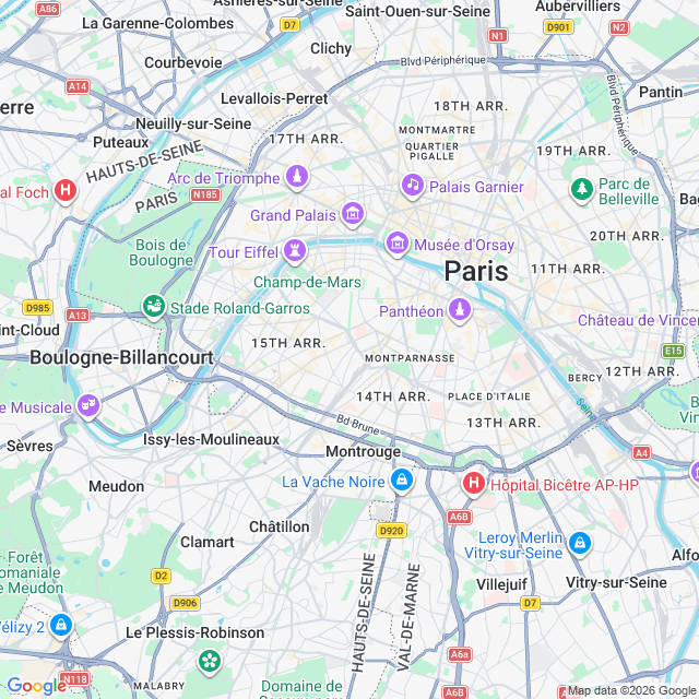 Approximate location