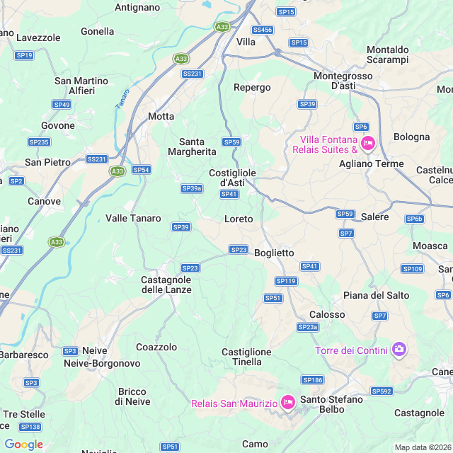 Approximate location
