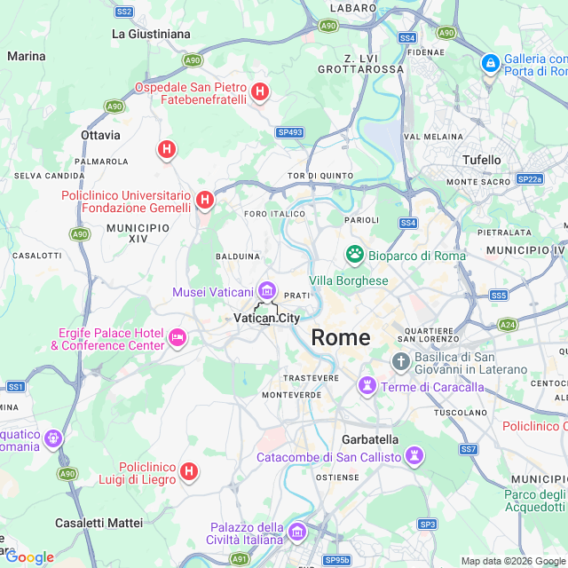 Approximate location