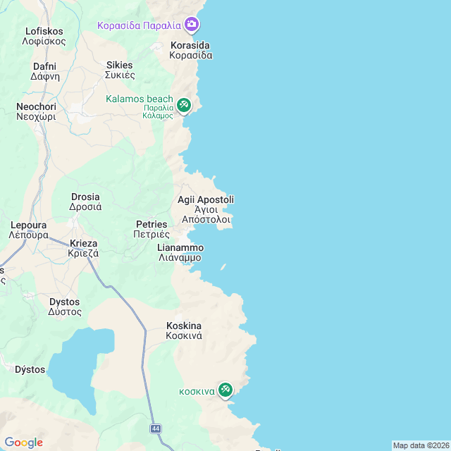 Approximate location