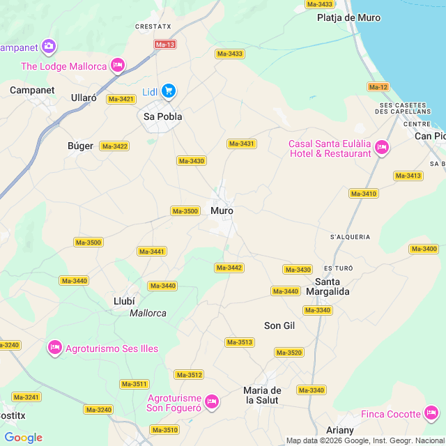 Approximate location