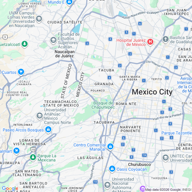 Approximate location