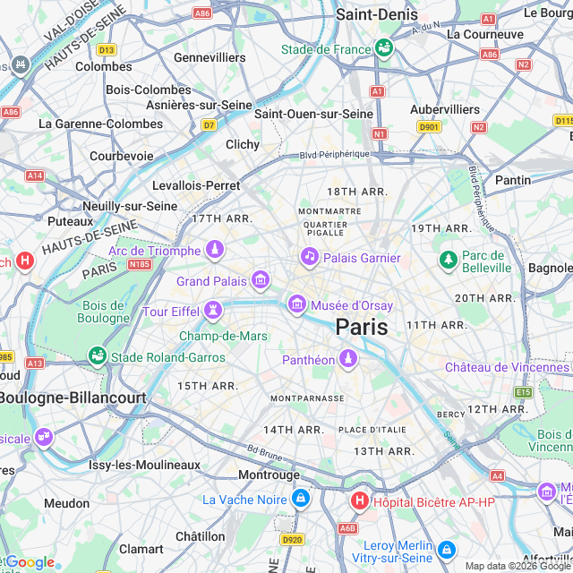 Approximate location