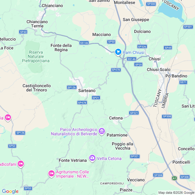 Approximate location