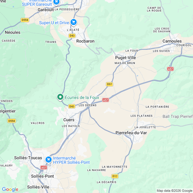 Approximate location