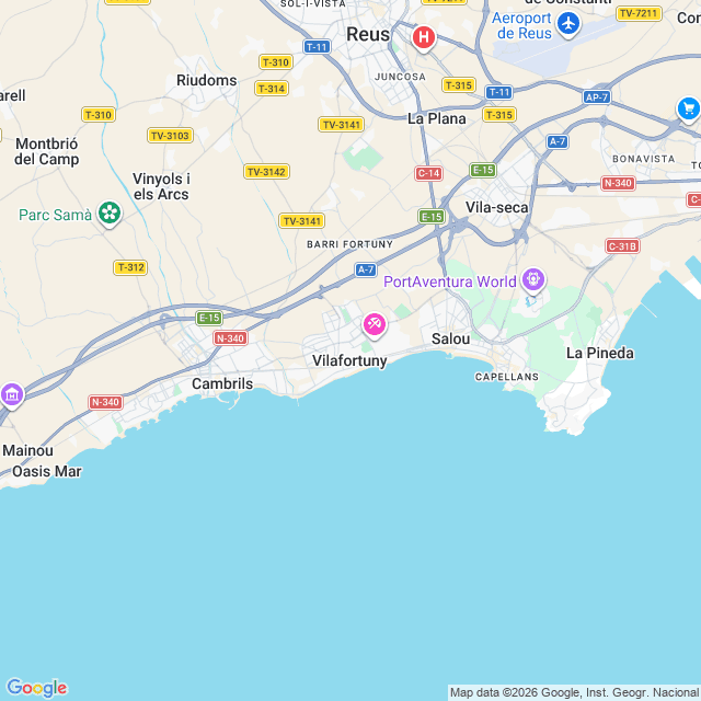 Approximate location