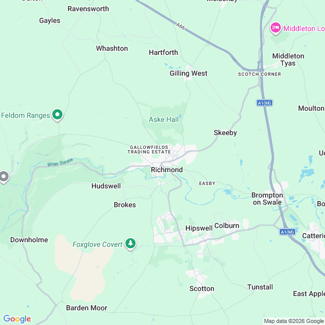 Approximate location