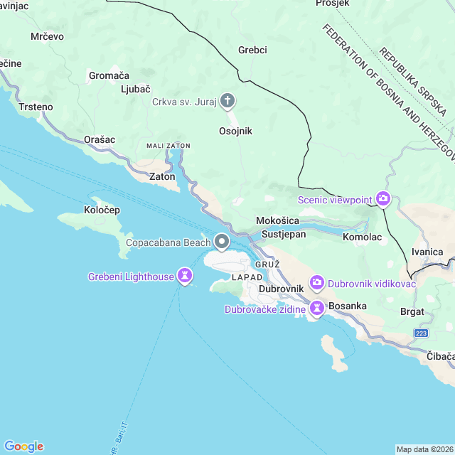 Approximate location