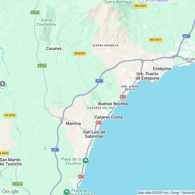 Approximate location