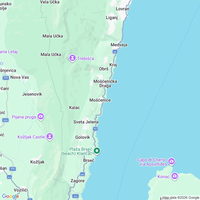 Approximate location