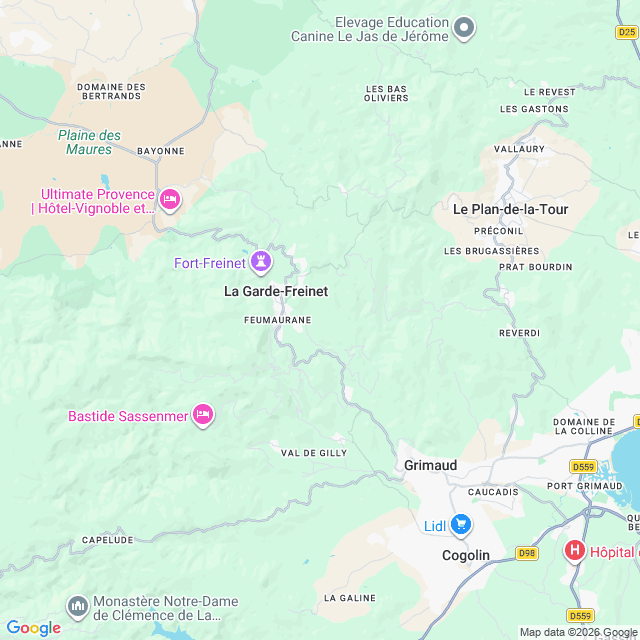 Approximate location