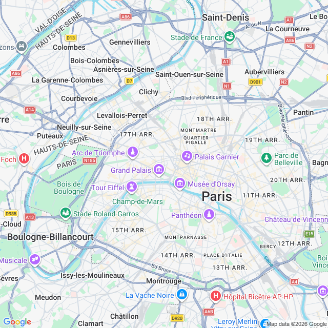 Approximate location