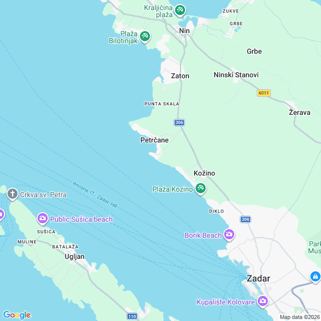 Approximate location