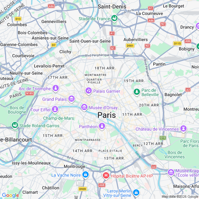 Approximate location