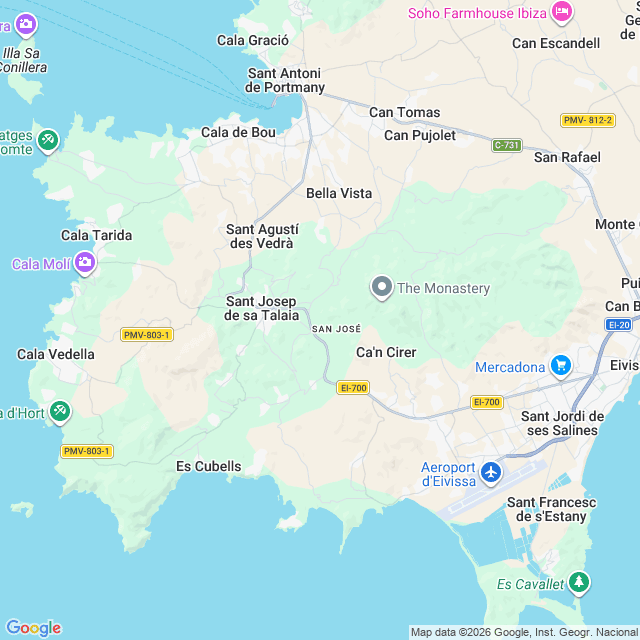 Approximate location