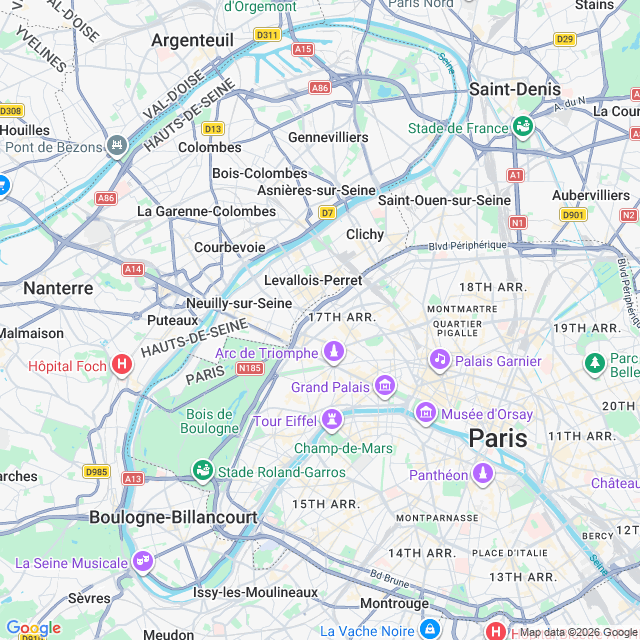 Approximate location