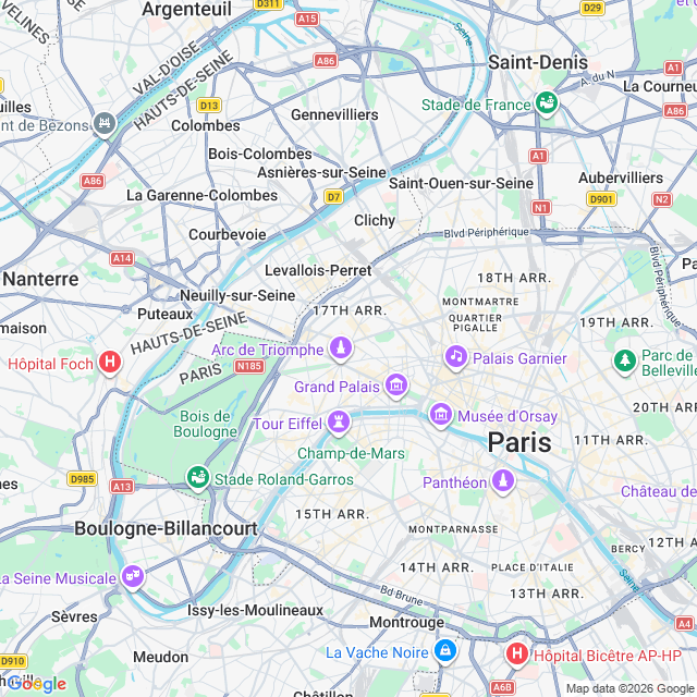 Approximate location