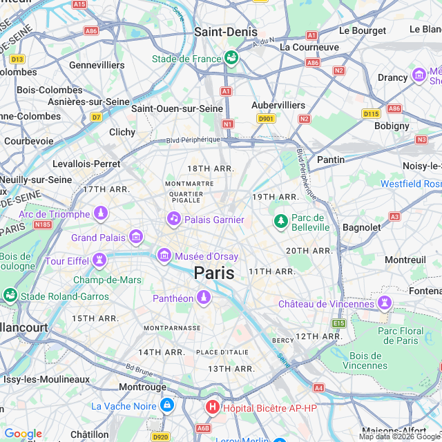 Approximate location