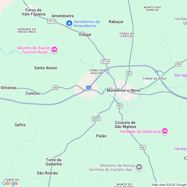 Approximate location